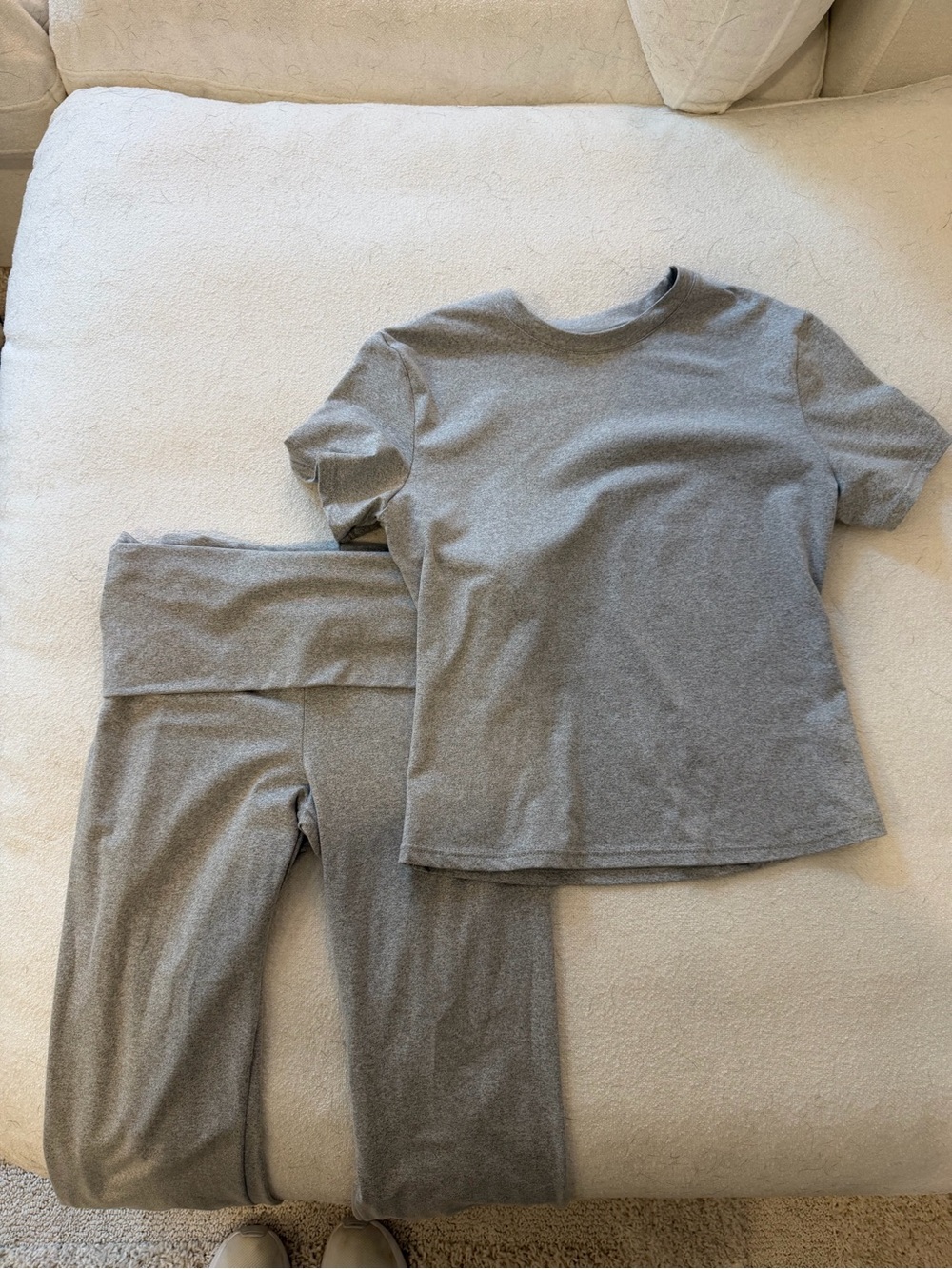 Light Grey Sweat Set